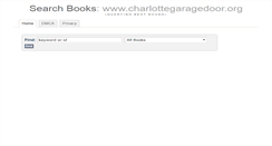 Desktop Screenshot of charlottegaragedoor.org